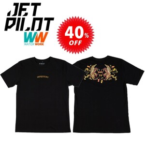 ジェットパイロット JETPILOT Tシャツ セール 40%オフ 送料無料 グリフィン Tシャツ S20661 ブラック M