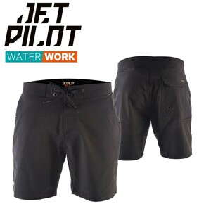 ジェットパイロット JETPILOT ボードパンツ メンズ 送料無料 ジェットライト ボードショーツ JPW39 ブラック 34 海パン ワークウェア