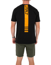 ジェットパイロット JETPILOT Tシャツ セール 40%オフ 送料無料 バックヒッツ Tシャツ S20668 ブラック/オレンジ S_画像3