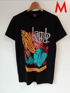 ラム・オブ・ゴッド lamb of god バンドTシャツ(Ｍ)マ47