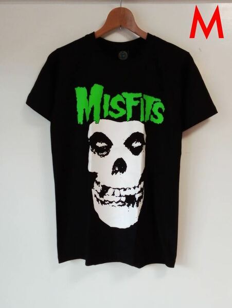 ミスフィッツ MISFITS ハードコア バンドTシャツ(Ｍ)マ33