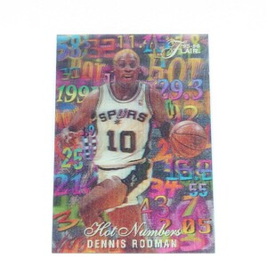 1995-96 Fleer Flair Hot Numbers#13 Dennis Rodman 