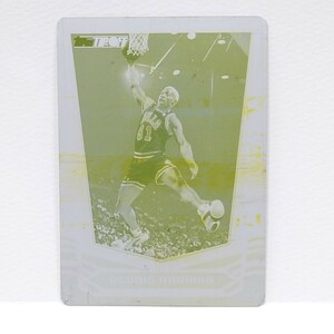 2008-09 TOPPS TIP-OFF Dennis Rodman #96 YELLOW PRINTING PLATE 1of1