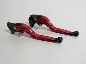 ※訳あり品※YZF-R15 r15 2016 ダブルビレットレバー ロング 赤