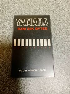 ヤマハ　MCD32 メモリーカード　YAMAHA