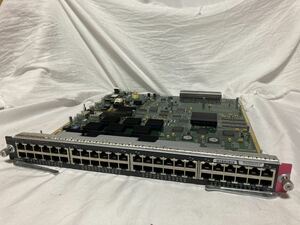 Cisco systems WS-X6148A-GE-TX ① 48 PORT 10/100/1000 BASE-T GE