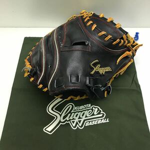 G-8958 久保田スラッガー KUBOTA SLUGGER 硬式 キャッチャーミット 捕手用 KCA グローブ グラブ 野球 中古品