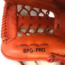 G-9092 ゼット ZETT プロステイタス PROSTATUS 硬式 外野手用 BPG-PRO オーダー グローブ グラブ 野球 中古品 刺繍入り_画像5