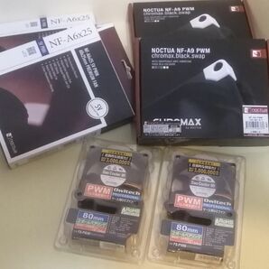 noctua 60mm 90mm 山洋電気80mm ファン各2個 全6個 25mm厚　最終価格