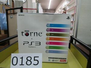 Ь0185　難あり◎PS3 本体/箱 セット 本体のみ ※torneトルネ欠/BDのみ CECH-2100B 通電確認済み