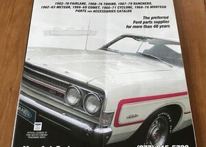 【カタログのみ】フォード　Fairlane フェアレーン 1962-1970＆Torino トリノ 1968-1976　パーツ＆アクセサリーカタログ　2020