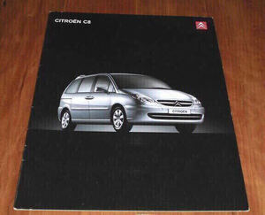 [ catalog only ] Citroen CITROEN C8ps.@ country . version catalog 2005.9