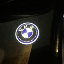 キレイタイプ BMW LED カーテシランプ ２個 5W ハッキリ綺麗ロゴ ドアランプ エンブレム f45 f46 f48 f49 f52 f80 f83 f84 f87 ステッカー_画像10