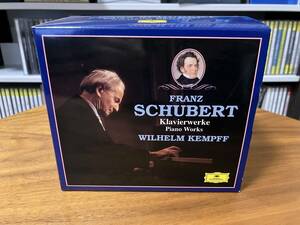 Wilhelm Kempff ヴィルヘルム・ケンプ / Schubert シューベルト / Piano Works ピアノ作品集 / CD 10枚