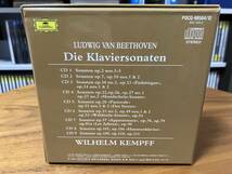 Wilhelm Kempff ヴィルヘルム・ケンプ / Beethoven ベートーヴェン / Sonata ソナタ全集 / CD 9枚_画像2