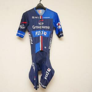 SALE 選手支給品 Groupama FDJ グルパマFDJ ロードスーツ ワンピース スキンスーツ ALE イタリア製 ラピエール