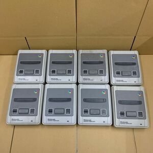 ニンテンドー スーパーファミコン 後期型 本体 ８台 まとめ 動作未確認 ジャンク扱い 0221-405