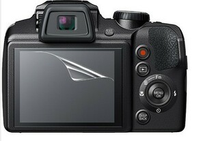 11-24-01【高光沢タイプ】FUJIFILM FinePix S9900W/S9400W/S8600用 指紋防止 反射防止 気泡レス カメラ液晶保護フィルム