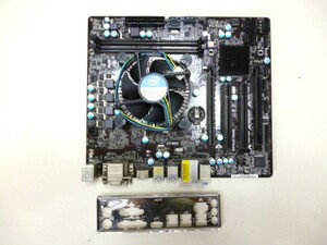 ☆　ASROCK MicroATX M/B (B75M) ファン/IOパネル付き　☆