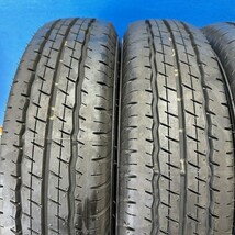 新車外し　155/80R14　88/86N　LT　ダンロップ　SP175L　155/80/14　4本セット　サマ－タイヤ　【来店交換も大歓迎】_画像2