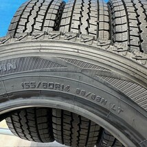 【2021年製造】　155/80R14 88/86N LT　ダンロップ　WINTER MAXX SV01　スタッドレスタイヤ　155/80/14　4本　【来店交換も大歓迎】_画像4