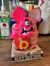 1円スタート　必見　シークレットベース　ラットフィンク　ソフビフィギュア　RAT FINK　NEONカラー　SECRETBASE　ムーンアイズ　コラボ_画像6