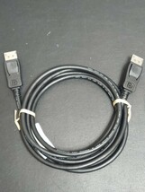 【未使用品】Displayport(DP) ディスプレイポートケーブル 約1.8m_画像1