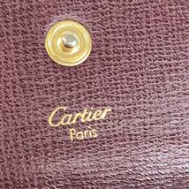 Cartier カルティエ マストライン コインケース 小銭入れ ワインレッド 財布 レディース 小物 送料無料 おしゃれ 小銭入れ_画像8