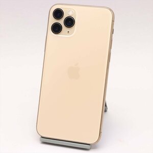 Apple iPhone11 Pro 64GB Gold A2215 MWC52J/A バッテリ98% ■SIMフリー★Joshin6131【1円開始・送料無料】