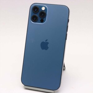 Apple iPhone12 Pro 128GB Pacific Blue A2406 MGM83J/A バッテリ86% ■SIMフリー★Joshin6062【1円開始・送料無料】