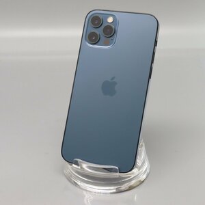 Apple iPhone12 Pro 128GB Pacific Blue A2406 MGM83J/A バッテリ82% ■SIMフリー★Joshin9169【1円開始・送料無料】