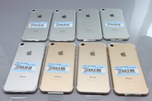 Apple iPhone7 128GB Silver / Gold 合計8台セット A1779 ■SIMフリー★Joshin(ジャンク)2705【1円開始・送料無料】
