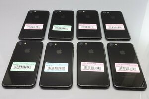Apple iPhone7 128GB Jet Black 計8台セット A1779 MNCP2J/A ■ソフトバンク★Joshin(ジャンク)0483【1円開始・送料無料】