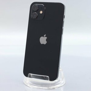 Apple iPhone12 128GB Black A2402 MGHU3J/A バッテリ79% ■SIMフリー★Joshin1010【1円開始・送料無料】