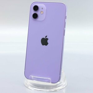 Apple iPhone12 128GB Purple A2402 MJNJ3J/A バッテリ86% ■SIMフリー★Joshin5734【1円開始・送料無料】