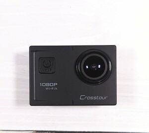 Crosstour アクションカメラ CT7000 2インチ画面 フルHD高画質 1400万画素 Wi-Fi搭載 170度広角レンズ ドライブレコーダー バイク 自転車