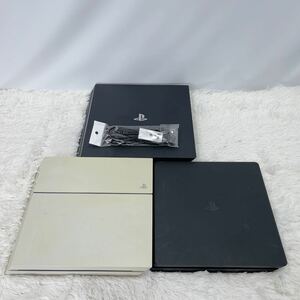 ジャンク1円スタート SONY PlayStation4 本体 3台セット CUH-1100A CUH-2200A CUH-7200B PRO まとめ売り 大量 プレステ4 動作未確認