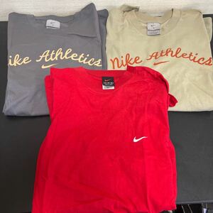 t2-24 NIKE ナイキ　Tシャツ　半袖　3点まとめて　メンズ　XLサイズ　美品　中古品