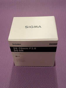 [最安値!!!][新品未使用]【ソニーEマウント】SIGMA 24-70mm F2.8 DG DN | Art 