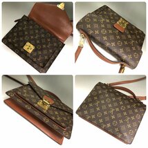 LOUIS VUITTON ルイヴィトン モノグラム モンソー 28 2WAYバッグ ショルダーバッグ ハンドバッグ M51185 メンズ/レディース 正規品 最落無_画像8