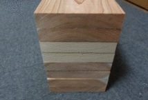 杉　無垢材　角材　長さ６０㎝　８枚セット　　TO２１_画像2