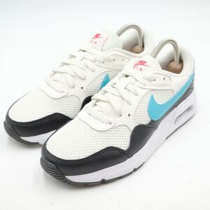 美品 NIKE WMNS AIR MAX SC ナイキ エアマックス スニーカー 23.5cm マルチカラー ブラック ホワイト ブルー 完売モデル クリーニング済み