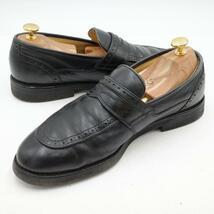 Burberrys バーバリー レザーシューズ 26cm ブラック ノバチェック 日本製 高級靴 正規品_画像4