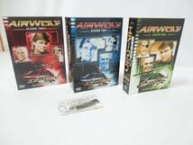 ‡0517 3BOX セット 超音速攻撃ヘリ エアーウルフ 1～3 コンプリートDVD-BOX 海外ドラマ 再生未確認_画像1