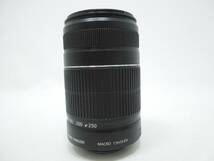 ‡ 0071 Canon キャノン 望遠ズームレンズ EF-S 55-250mm F4-5.6 IS II φ58㎜ 動作未確認 現状品_画像4