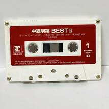 中森明菜　Best Ⅱ　ベスト　邦楽　カセット テープ　レトロ　60202tm_画像6
