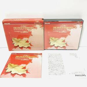 【西独盤 蒸着仕様 2枚組】ベルナルトハイティンク BERNARD HAITINK　SCHUMANN　THE FOUR SYMPHONIES　PHILIPS　CD　60202ss　クラシック