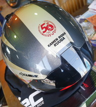 タイホンダ純正アクセサリー　仮面ライダー50周年記念　クウガ（平成ライダー）ヘルメット新品　57-59位_画像3