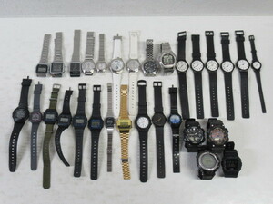 ◆CASIO カシオ メンズ レディース 色々 まとめて 30点 セット 腕時計 稼働品/中古