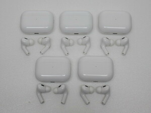 4.■Apple AirPods Pro 第2世代 A2700・A2699・A2698 アップル エアポッズプロ ワイヤレスイヤホン 5個セット 正規品 訳有 送料無料！